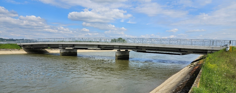Sanacija mostu preko dovodnega kanala HE Zlatoličje v kraju Prepolje 